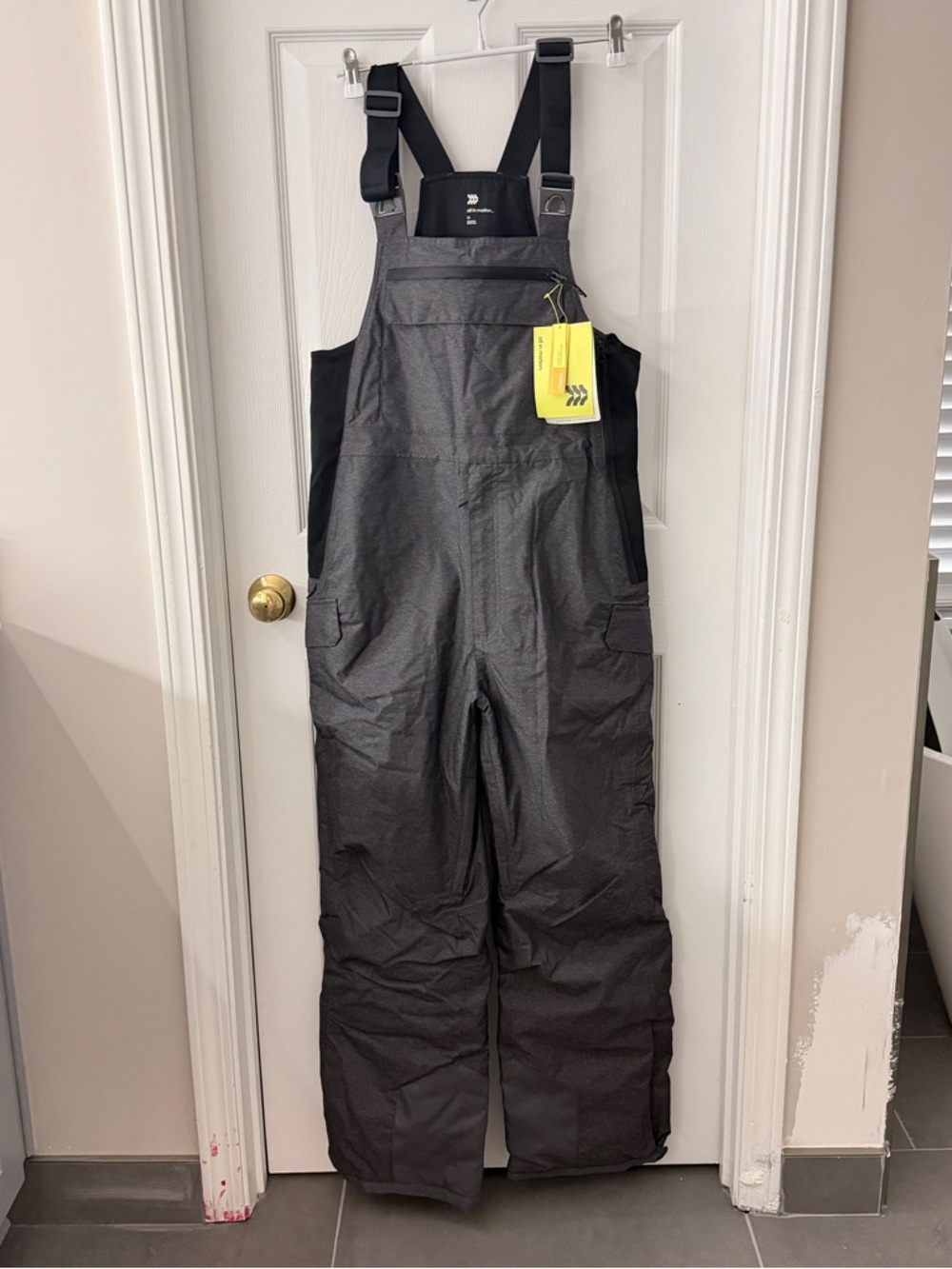 All In Motion Men Unisex Ski/Snow Pant Bib Size M